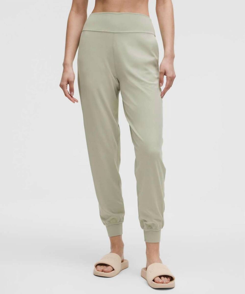 NEW LULULEMON align high rise jogger in fog green